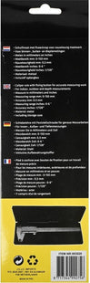 Benson schuifmaat analoog 150 mm van metaal, nauwkeurig tot 0,01 mm, met opbergbox - MBDeals.nl