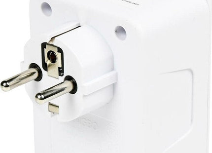 Benson - Stopcontact Splitter - 2x USB - A - 2x USB - C - Wit - MBDeals.nl