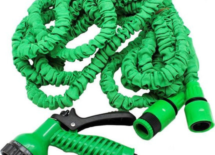 Benson tuinslang flexibel 10 meter met spuitpistool en koppelingen, groen - foto 2