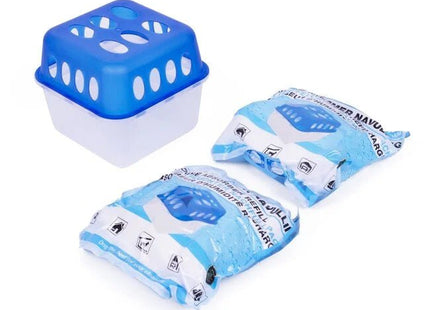 Benson - Vochtopnemer - 2 X 400g Granulaat - Langdurige Werking - Blauw - Wit - MBDeals.nl