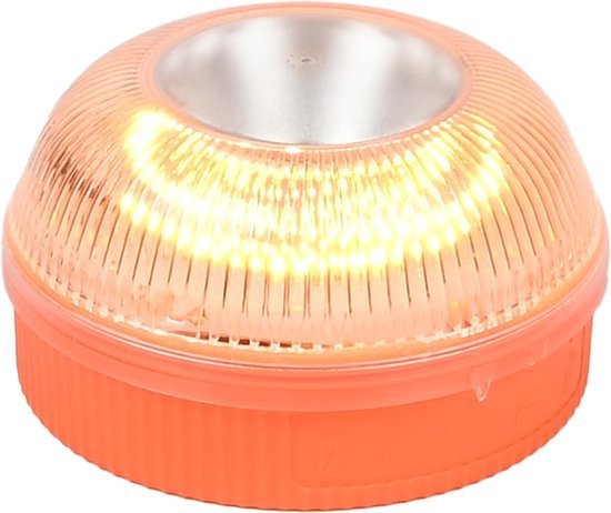 Benson - Waarschuwingslicht - Ø 90 Mm - 360° Zichtbaarheid - Inclusief 9V Batterij - MBDeals.nl