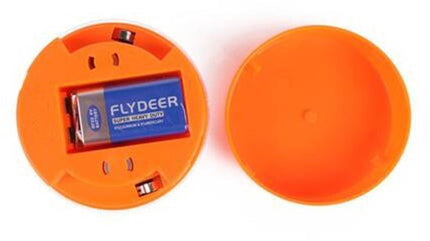 Benson - Waarschuwingslicht - Ø 90 Mm - 360° Zichtbaarheid - Inclusief 9V Batterij - MBDeals.nl