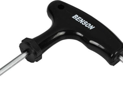 Benson zeskantsleutels met handgreep, inbus sleutelset 6-delig, 2 tot 6 mm - MBDeals.nl