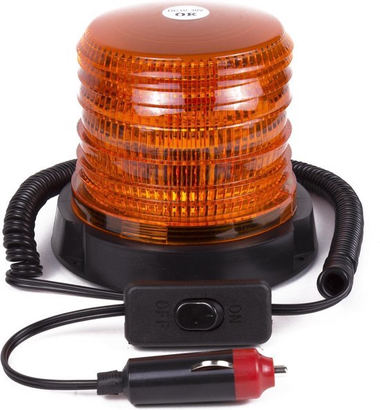 Benson - Zwaailamp - LED - Verlichting - 12V - Oranje - MBDeals.nl