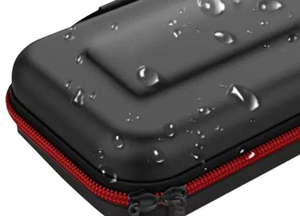 Beschermhoes geschikt voor Nintendo Switch hardcase zwart met vak voor 10 spellen - MBDeals.nl