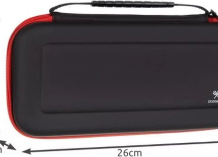 Beschermhoes geschikt voor Nintendo Switch hardcase zwart met vak voor 10 spellen - MBDeals.nl
