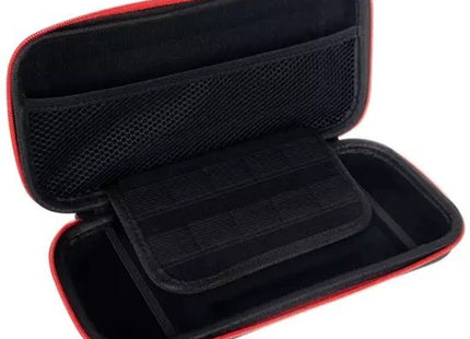 Beschermhoes geschikt voor Nintendo Switch hardcase zwart met vak voor 10 spellen - MBDeals.nl