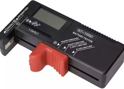Bigstren - Batterijtester - Geschikt voor Diverse Batterijen - Draagbaar - Kunststof - MBDeals.nl