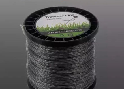 Bigstren maaidraad 2,4 mm x 100 m gedraaid en metaalversterkt voor bosmaaier - MBDeals.nl