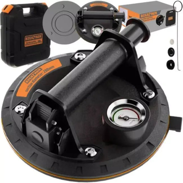 Bigstren - Tegelzuignap - 20 Cm - Met Vacuümpomp - Draagkracht 200 Kg - MBDeals.nl