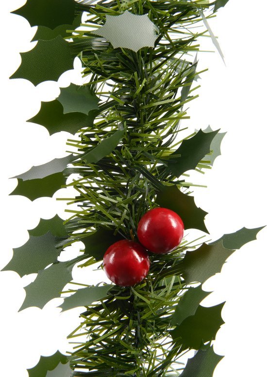 Decoris - Guirlande Lametta – Kerstdecoratie – Geschikt voor Buiten – 10 cm x 270 cm - MBDeals.nl