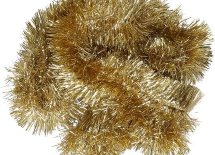 Decoris kerstslingers van goud lametta, 270 x 7 cm, set van 3 - foto 2
