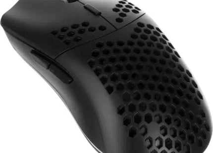 Draadloze gaming muis met 2400 DPI, RGB-verlichting en oplaadbare batterij, zwart - MBDeals.nl