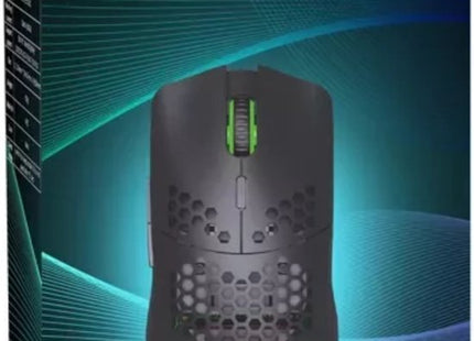 Draadloze gaming muis met 2400 DPI, RGB-verlichting en oplaadbare batterij, zwart - MBDeals.nl
