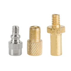 Dunlop ventieladapters van staal voor diverse ventielen, 3-delige set