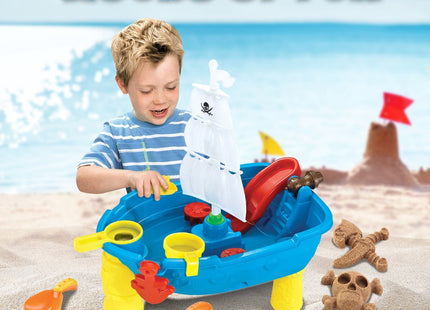 Eddy Toys - Speelgoedschip – Eenvoudig in Elkaar te Zetten – Stevig Plastic – Vrolijke Kleuren - MBDeals.nl