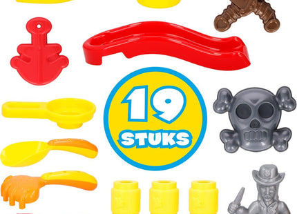 Eddy Toys - Speelgoedschip – Eenvoudig in Elkaar te Zetten – Stevig Plastic – Vrolijke Kleuren - MBDeals.nl