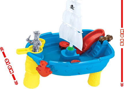 Eddy Toys - Speelgoedschip – Eenvoudig in Elkaar te Zetten – Stevig Plastic – Vrolijke Kleuren - MBDeals.nl