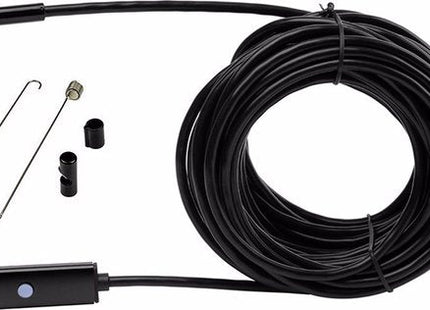 Endoscoop camera 10 meter met 6 leds voor Android en Windows via USB - MBDeals.nl