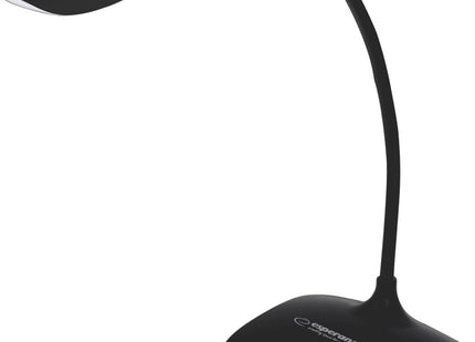 Esperanza - Bureaulamp Zwart - Flexibele Arm - 3 Helderheidsniveaus - Aanraakschakelaar - MBDeals.nl