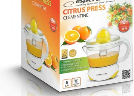 Esperanza - Citruspers - 0.7L Capaciteit - Makkelijk Schoon te Maken - Twee Richtingen - MBDeals.nl