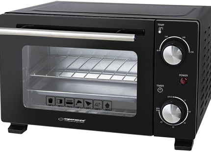 Esperanza - Compacte Oven - 10L Inhoud - 800W - Instelbare Temperatuur tot 230°C - MBDeals.nl