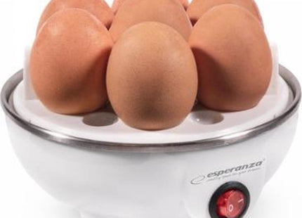 Esperanza - Eierkoker - Tot 7 Eieren - Automatische Uitschakeling - Verschillende Hardheid - MBDeals.nl
