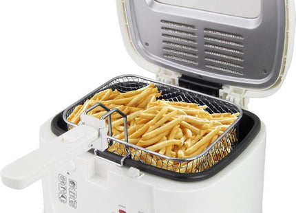 Esperanza - Friteuse - 2.5L Inhoud - Antislip Rubberen Voetjes - Inclusief Timer - Witte Kleur - MBDeals.nl