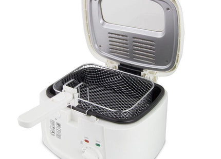 Esperanza - Friteuse - 2.5L Inhoud - Antislip Rubberen Voetjes - Inclusief Timer - Witte Kleur - MBDeals.nl