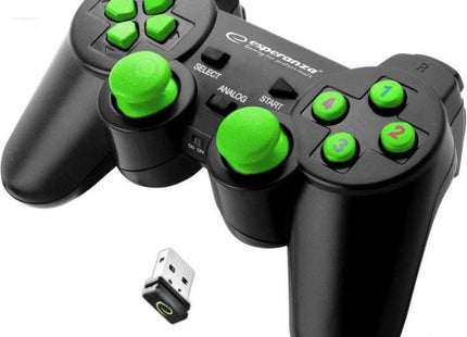 Esperanza - Gamecontroller - Compatibel met PC en Playstation 3 - USB 2.0 - Draadloos - MBDeals.nl