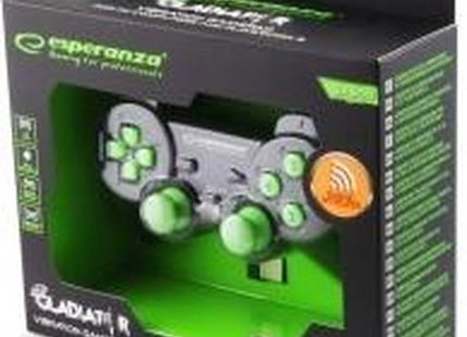 Esperanza - Gamecontroller - Compatibel met PC en Playstation 3 - USB 2.0 - Draadloos - MBDeals.nl