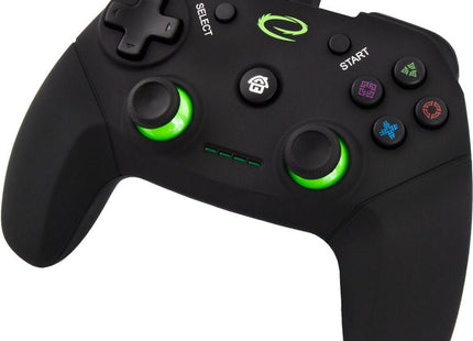 Esperanza - Gamecontroller - Voor PC en Playstation 3 - USB 2.0 - Zwart - MBDeals.nl