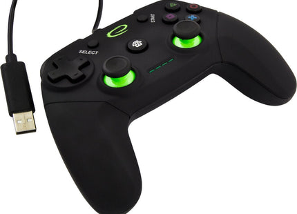 Esperanza - Gamecontroller - Voor PC en Playstation 3 - USB 2.0 - Zwart - MBDeals.nl