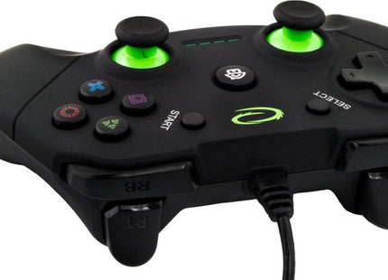 Esperanza - Gamecontroller - Voor PC en Playstation 3 - USB 2.0 - Zwart - MBDeals.nl