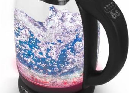 Esperanza - Glazen Waterkoker - 1.7L Inhoud - Vijf Kleuren LED Verlichting - 5 Temperatuurinstellingen - MBDeals.nl