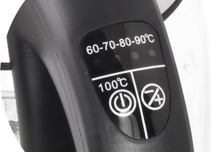 Esperanza - Glazen Waterkoker - 5 Kleuren LED Verlichting - 1.7L Inhoud - 5 Temperatuurinstellingen - MBDeals.nl