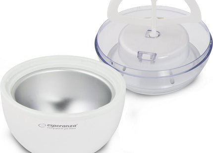 Esperanza - Ijsmachine - Klaartijd 15 - 30 Minuten - Capaciteit 0,6 L - Witte Kleur - MBDeals.nl