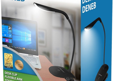 Esperanza - Klemlamp - 14 LED's - Touch Schakelaar - Flexibele Arm - MBDeals.nl