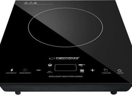 Esperanza - Kookplaat - 1 Zone - Ingebouwd Display - Touch Bediening - MBDeals.nl