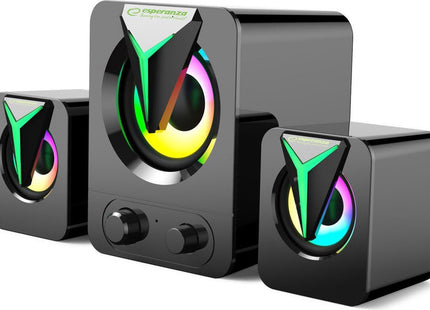 Esperanza - Luidspreker - Met RGB - LED - 2.1 USB - Ingebouwde Amplifier - MBDeals.nl