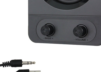 Esperanza - Luidspreker - Met RGB - LED - 2.1 USB - Ingebouwde Amplifier - MBDeals.nl