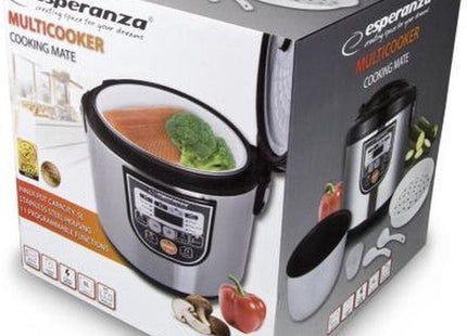 Esperanza - Multicooker - Met Timer - RVS - LCD Display - MBDeals.nl