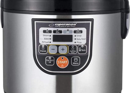Esperanza - Multicooker - Met Timer - RVS - LCD Display - MBDeals.nl