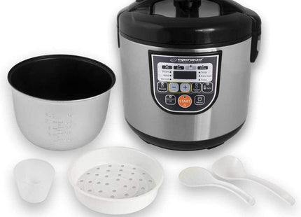 Esperanza - Multicooker - Met Timer - RVS - LCD Display - MBDeals.nl