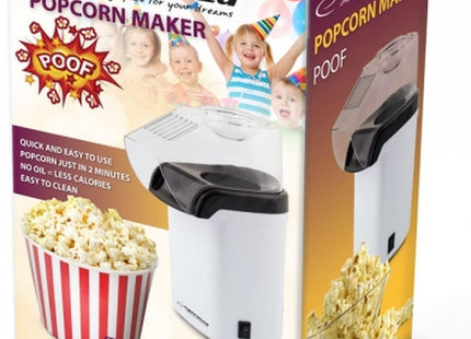 Esperanza - Popcornmaker - Hetelucht zonder Olie - Klaar Binnen 2 Minuten - Inhoud 0.27L - MBDeals.nl