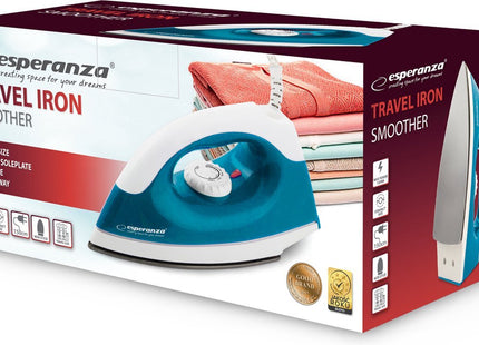 Esperanza - Reisstrijkijzer - Antikleefstrijkzool - Snoerlengte 140cm - Compact - MBDeals.nl