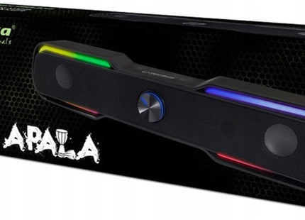 Esperanza - Soundbar - LED Verlichting - USB en 3.5mm Jack Aansluiting - Ingebouwde Volumeregelaar en Versterker - MBDeals.nl