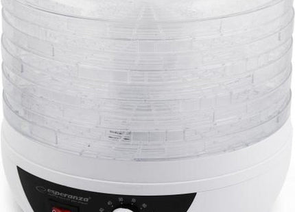 Esperanza - Voedseldroger - BPA Vrij - Transparant - 8 Programma's - Instelbare Thermostaat - MBDeals.nl