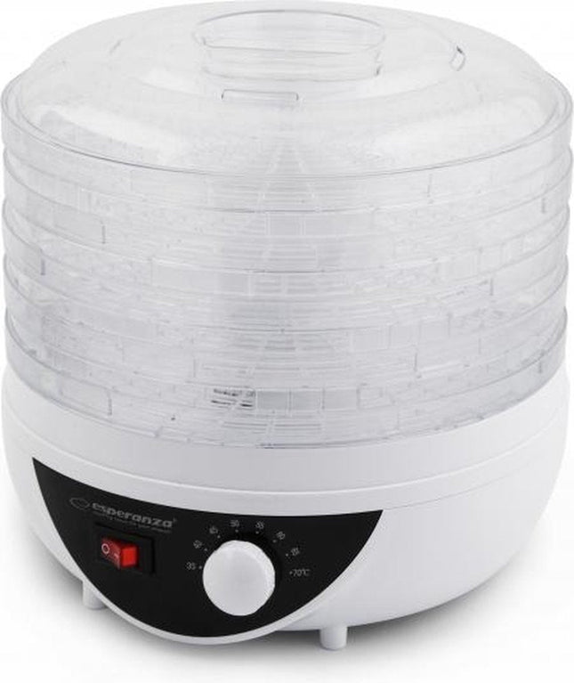 Esperanza - Voedseldroger - BPA Vrij - Transparant - 8 Programma's - Instelbare Thermostaat - MBDeals.nl