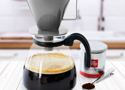 Excellent Housewear - Koffie Dripper - Gemaakt van Plastic - Geschikt voor Filter No.4 - Universeel Gebruik - MBDeals.nl